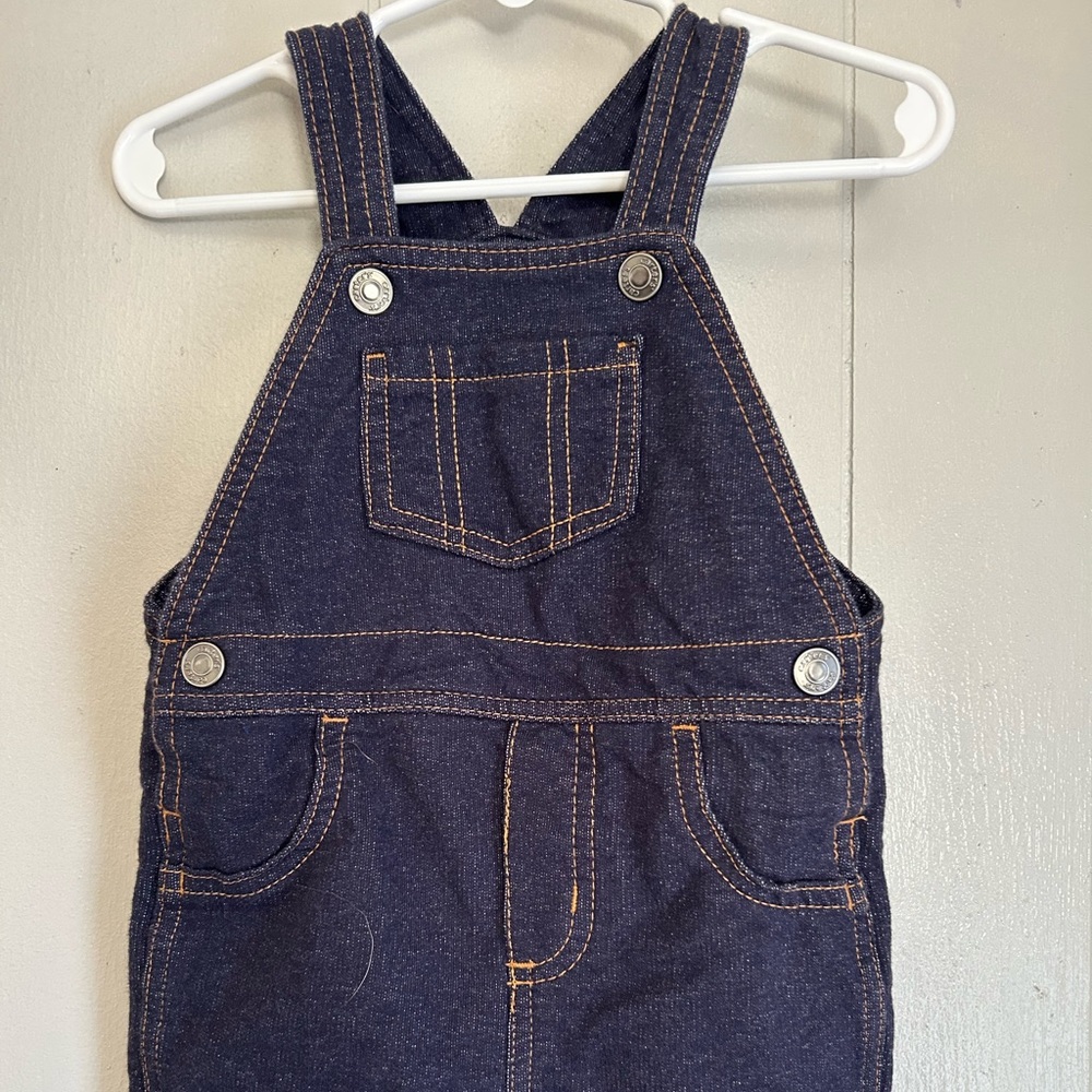 Carters Baby Girl Boy Denim Shortall Overall